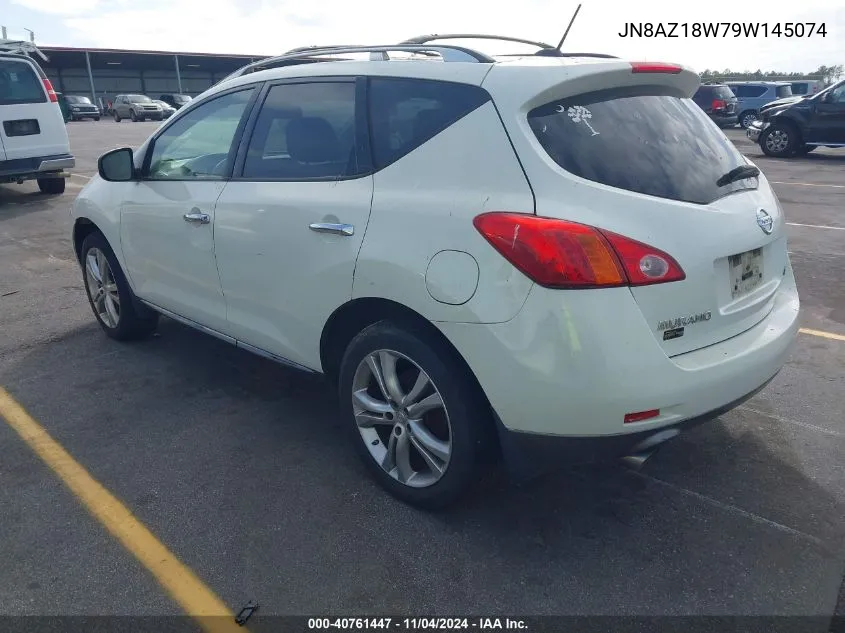 JN8AZ18W79W145074 2009 Nissan Murano Le