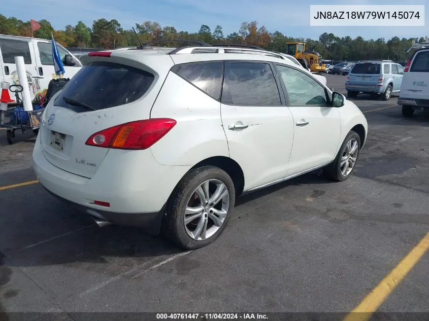 JN8AZ18W79W145074 2009 Nissan Murano Le