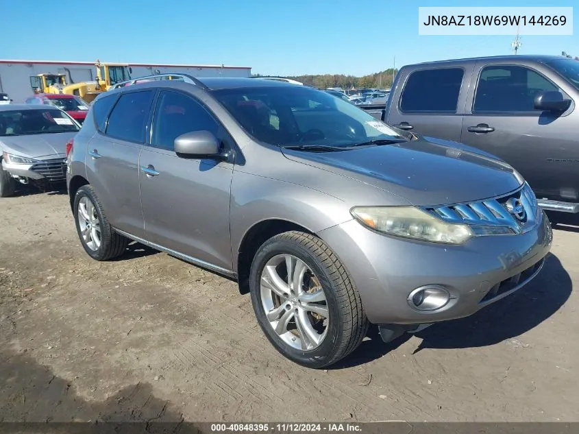 2009 Nissan Murano Le VIN: JN8AZ18W69W144269 Lot: 40848395