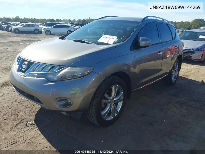 2009 Nissan Murano Le VIN: JN8AZ18W69W144269 Lot: 40848395