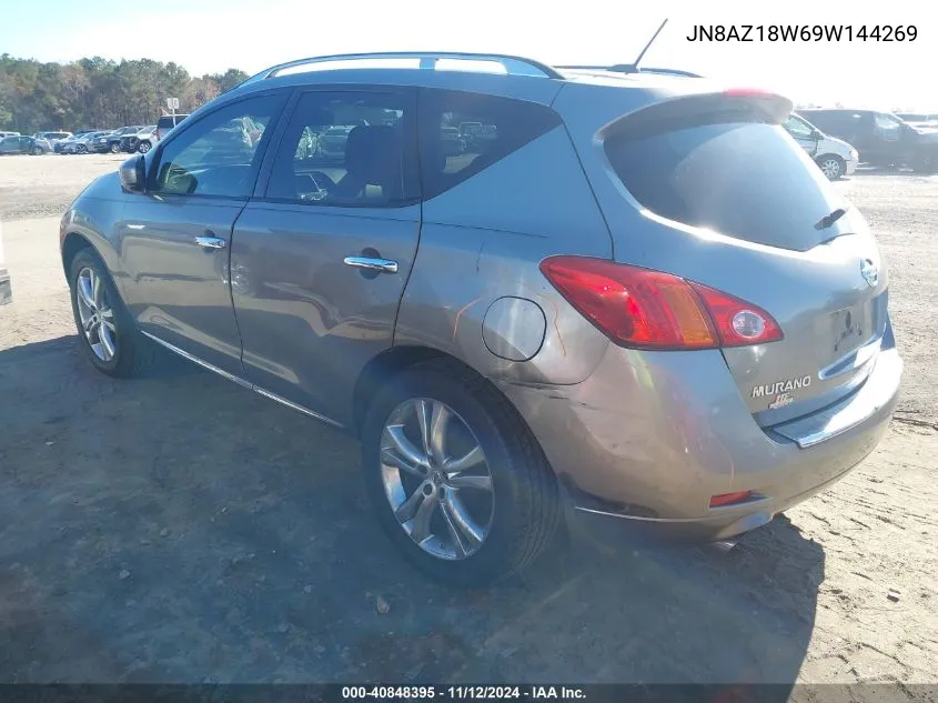 2009 Nissan Murano Le VIN: JN8AZ18W69W144269 Lot: 40848395