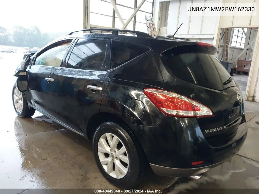 JN8AZ1MW2BW162330 2011 Nissan Murano Sl