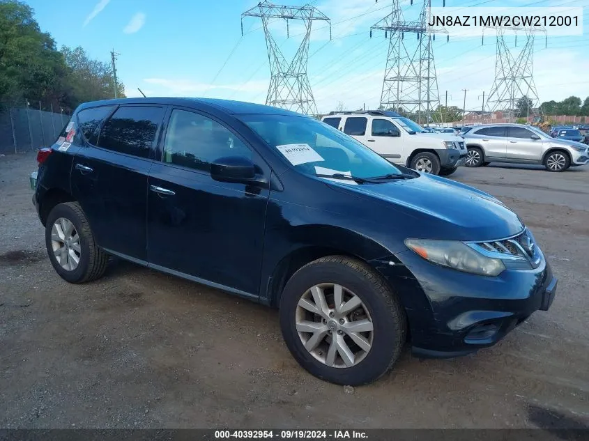 JN8AZ1MW2CW212001 2012 Nissan Murano S