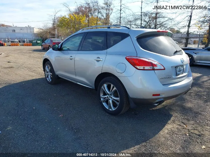 JN8AZ1MW2CW222866 2012 Nissan Murano Le