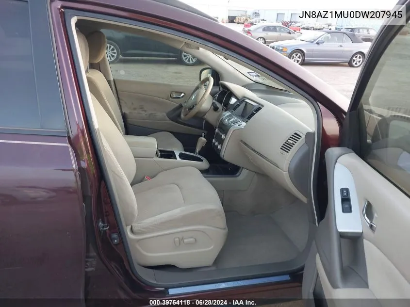 JN8AZ1MU0DW207945 2013 Nissan Murano Sv