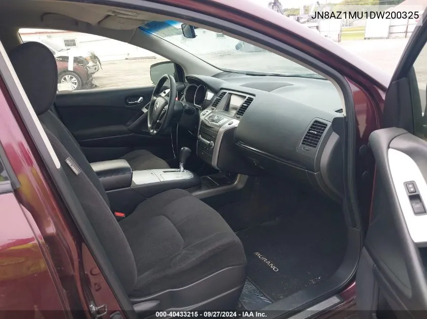 JN8AZ1MU1DW200325 2013 Nissan Murano S