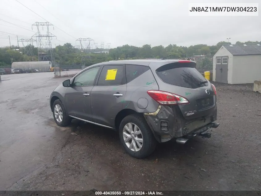 JN8AZ1MW7DW304223 2013 Nissan Murano S