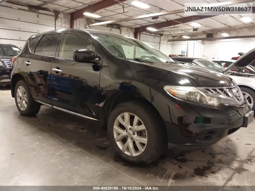 JN8AZ1MW5DW318637 2013 Nissan Murano S