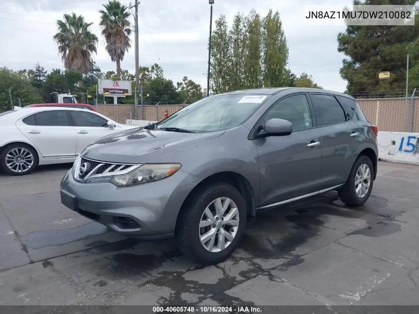 JN8AZ1MU7DW210082 2013 Nissan Murano S