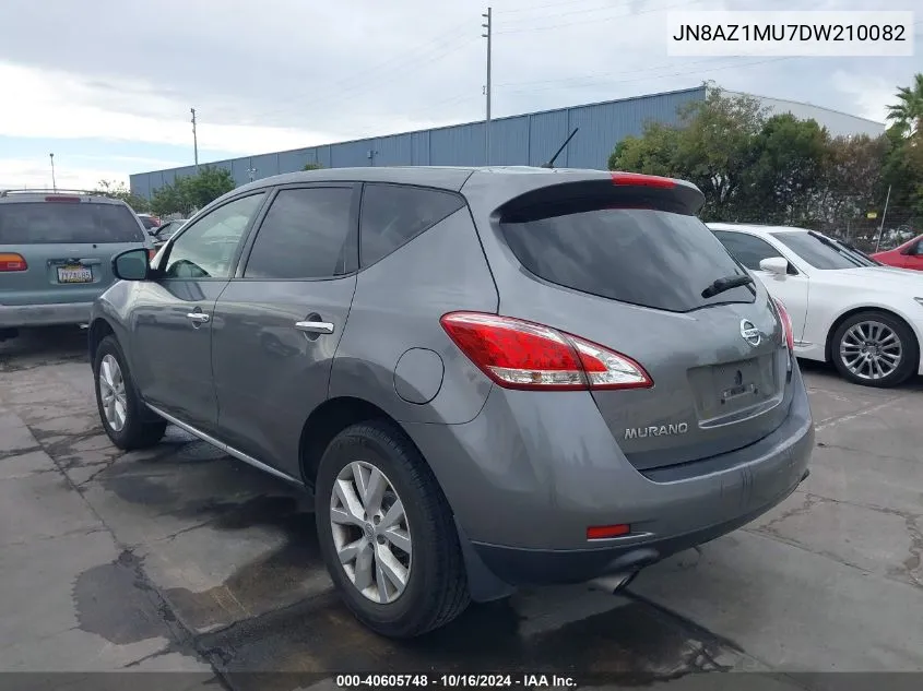 2013 Nissan Murano S VIN: JN8AZ1MU7DW210082 Lot: 40605748