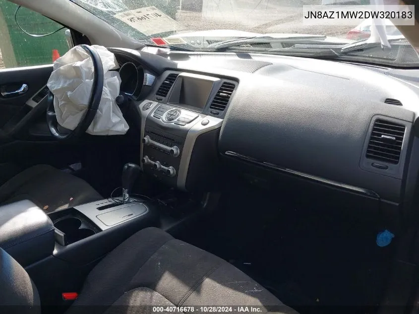 JN8AZ1MW2DW320183 2013 Nissan Murano Sv