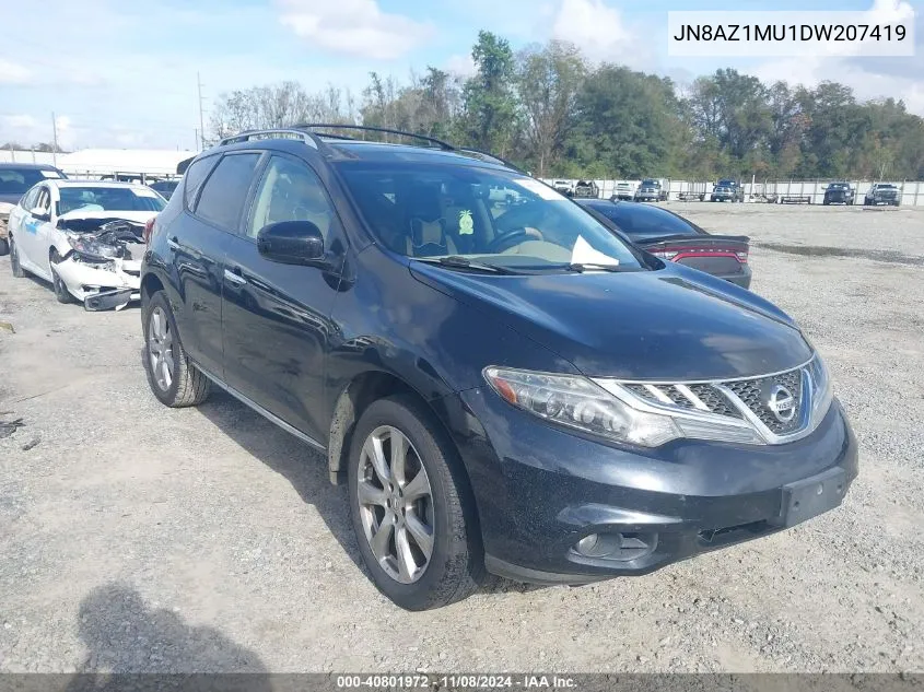 2013 Nissan Murano Le VIN: JN8AZ1MU1DW207419 Lot: 40801972