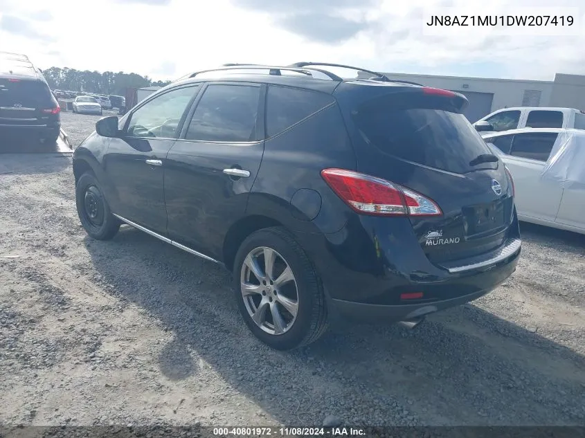 2013 Nissan Murano Le VIN: JN8AZ1MU1DW207419 Lot: 40801972