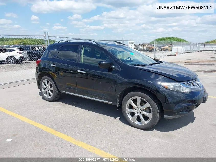 2014 Nissan Murano Le VIN: JN8AZ1MW7EW508201 Lot: 39902877