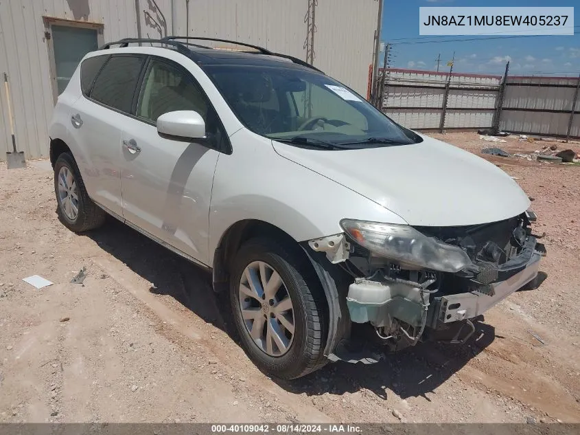 JN8AZ1MU8EW405237 2014 Nissan Murano Sl