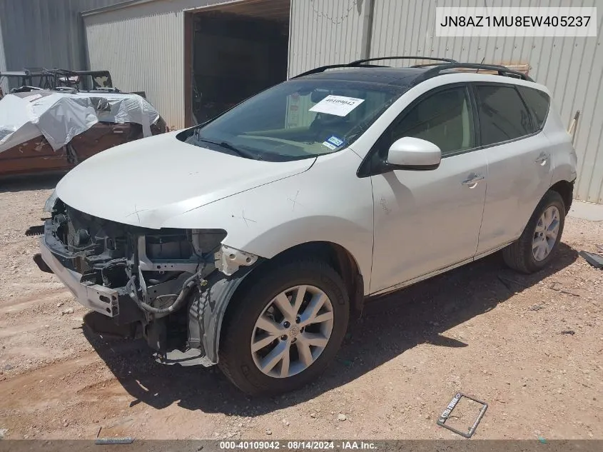 JN8AZ1MU8EW405237 2014 Nissan Murano Sl