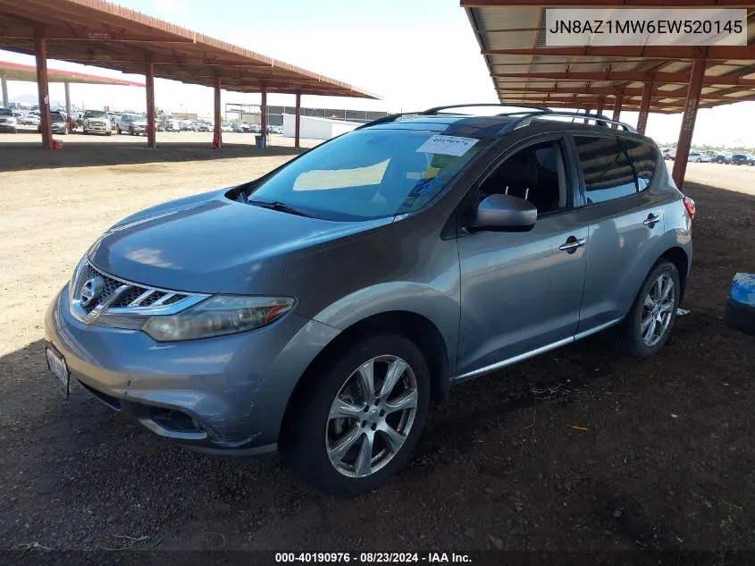 JN8AZ1MW6EW520145 2014 Nissan Murano Le