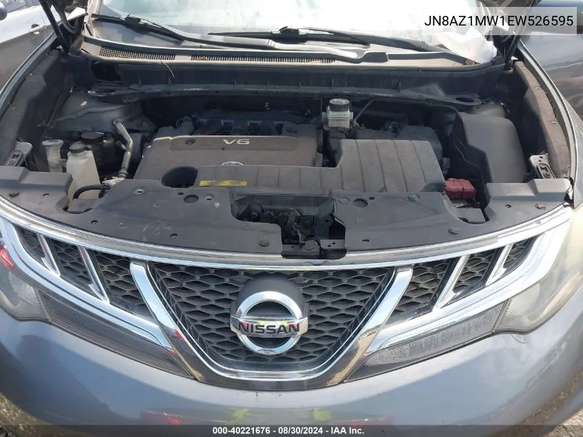 JN8AZ1MW1EW526595 2014 Nissan Murano Sv