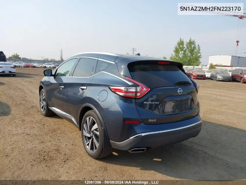 5N1AZ2MH2FN223170 2015 Nissan Murano