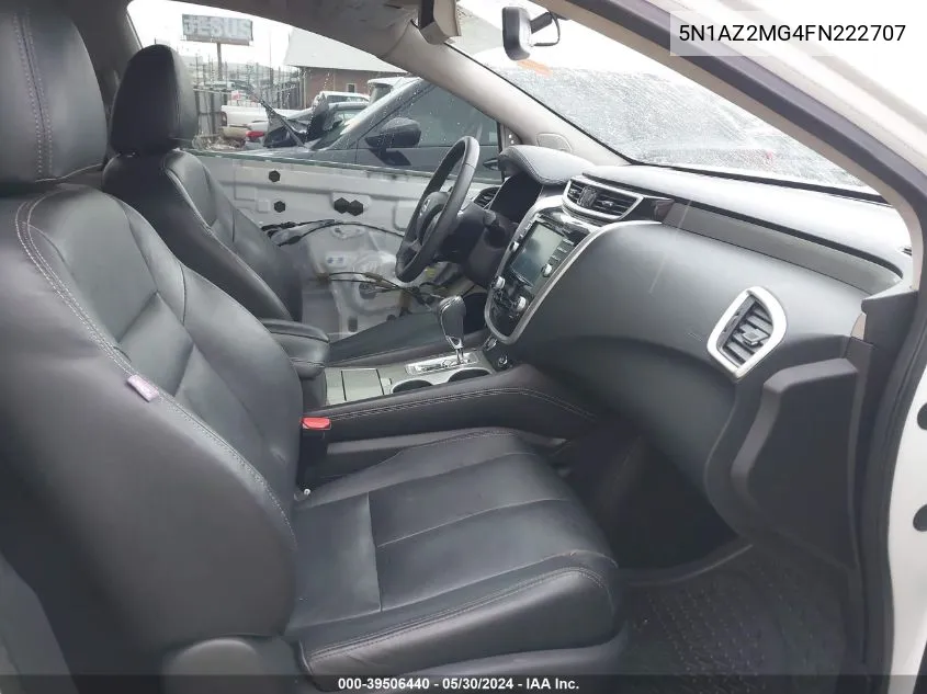 5N1AZ2MG4FN222707 2015 Nissan Murano Sv