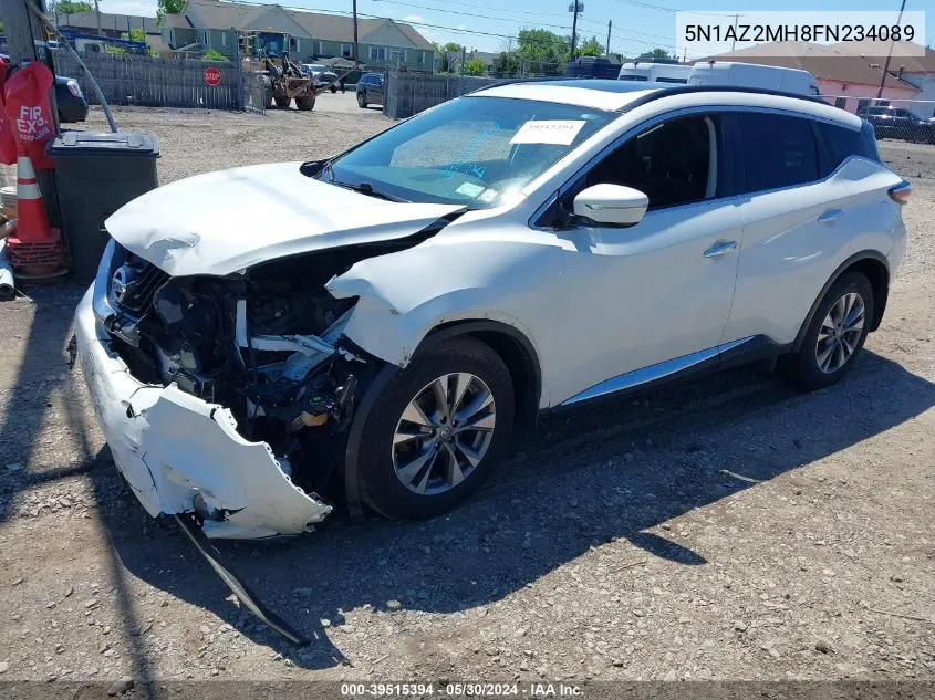 5N1AZ2MH8FN234089 2015 Nissan Murano Platinum/S/Sl/Sv