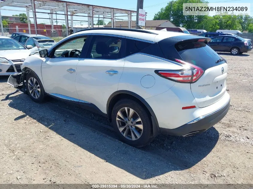 5N1AZ2MH8FN234089 2015 Nissan Murano Platinum/S/Sl/Sv