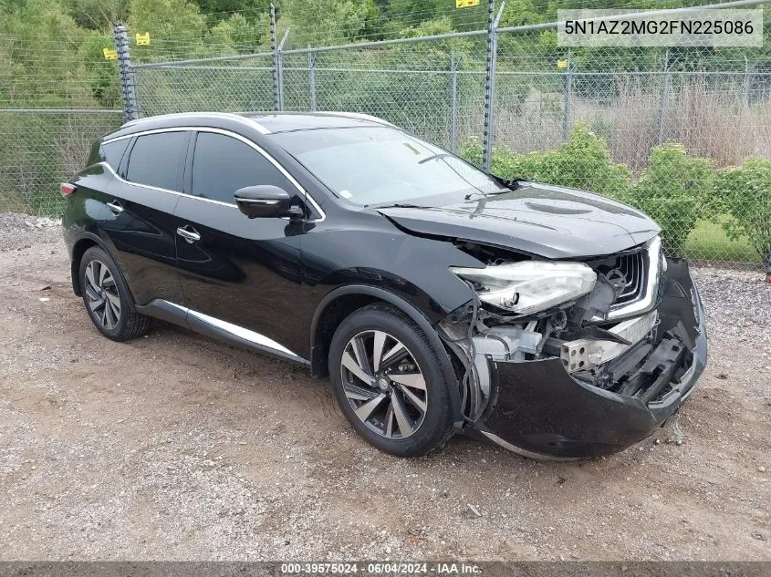 5N1AZ2MG2FN225086 2015 Nissan Murano Platinum