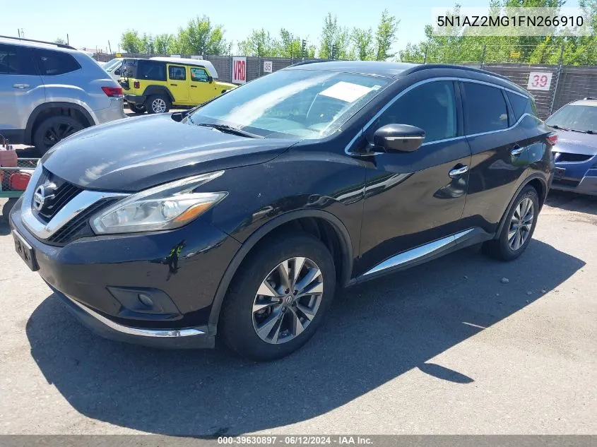 5N1AZ2MG1FN266910 2015 Nissan Murano Sv