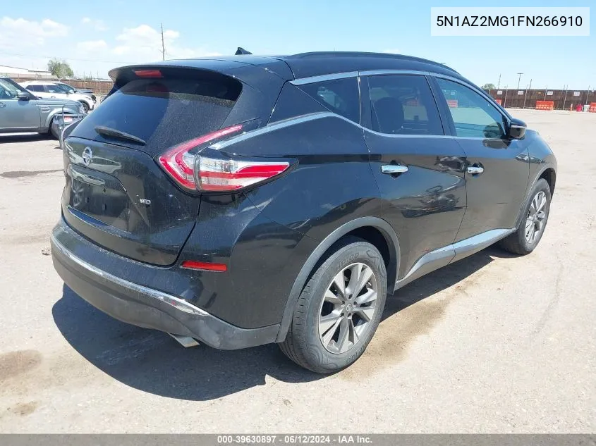 5N1AZ2MG1FN266910 2015 Nissan Murano Sv