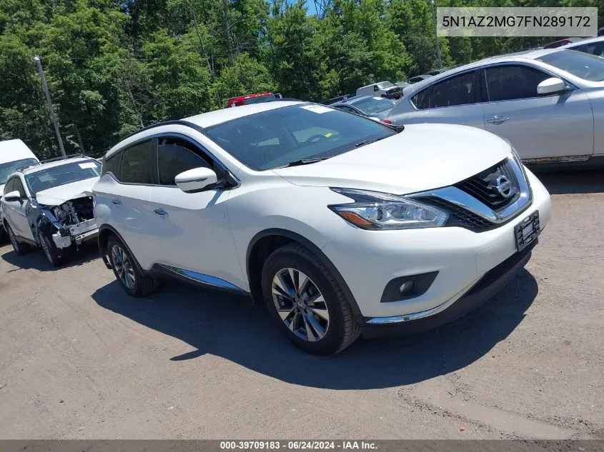 2015 Nissan Murano Sv VIN: 5N1AZ2MG7FN289172 Lot: 39709183