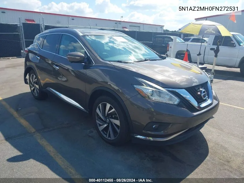 5N1AZ2MH0FN272531 2015 Nissan Murano Platinum