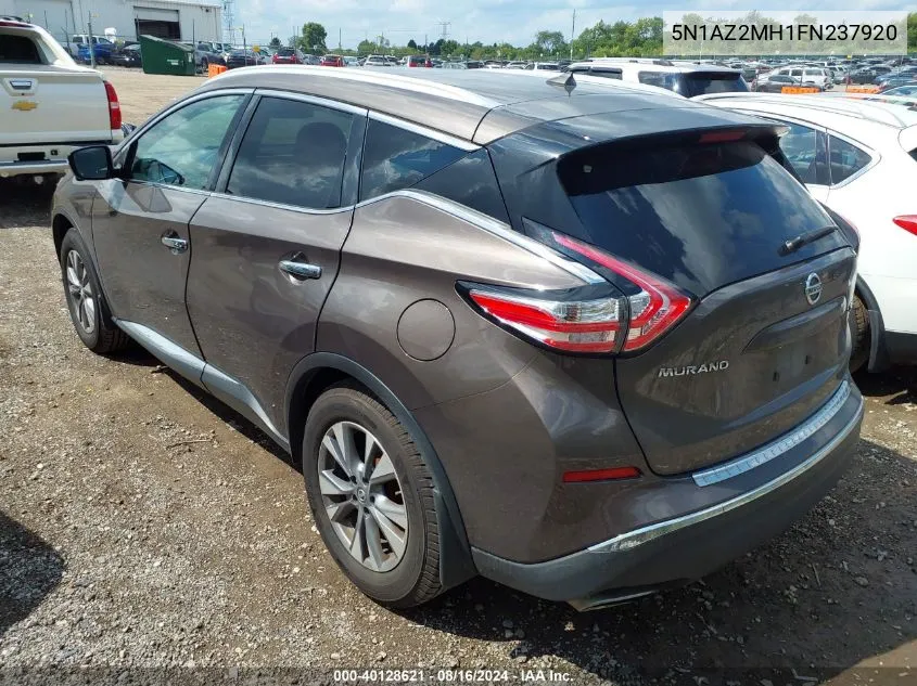 5N1AZ2MH1FN237920 2015 Nissan Murano Sl