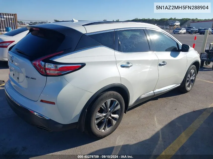 5N1AZ2MH5FN288904 2015 Nissan Murano S/Sl/Sv/Platinum