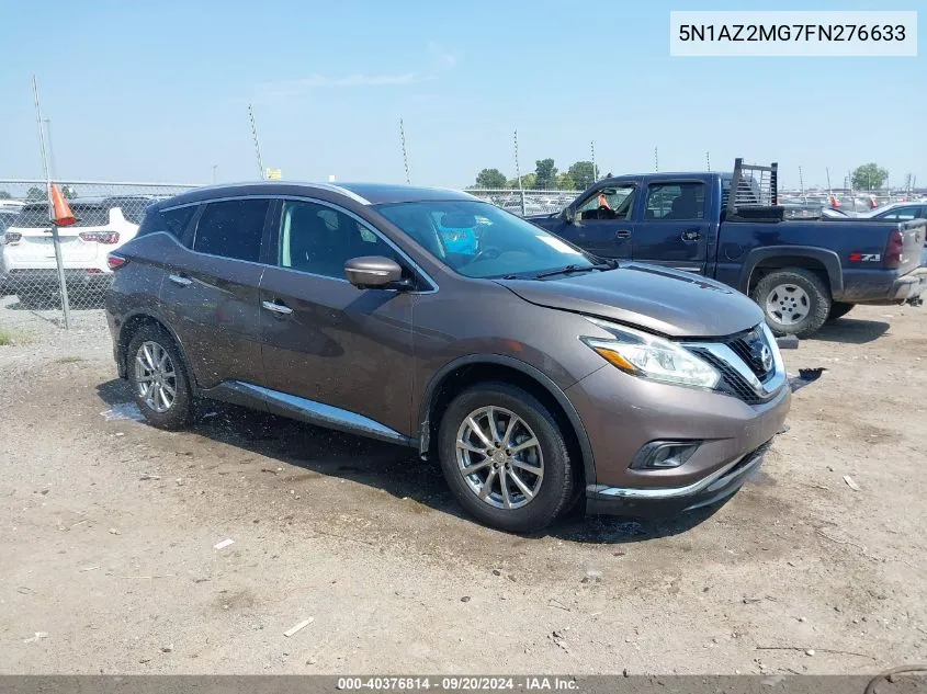 5N1AZ2MG7FN276633 2015 Nissan Murano Sl