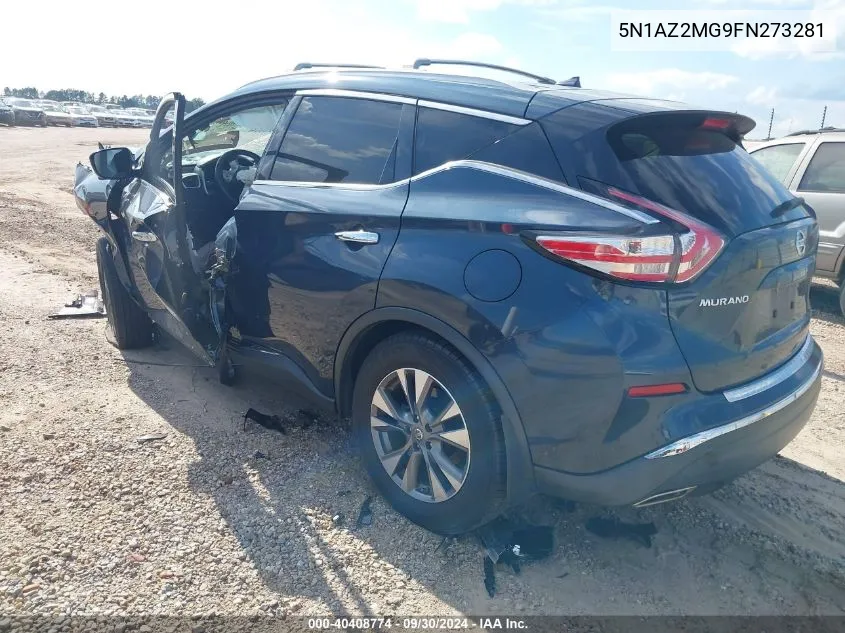 5N1AZ2MG9FN273281 2015 Nissan Murano S/Sl/Sv/Platinum