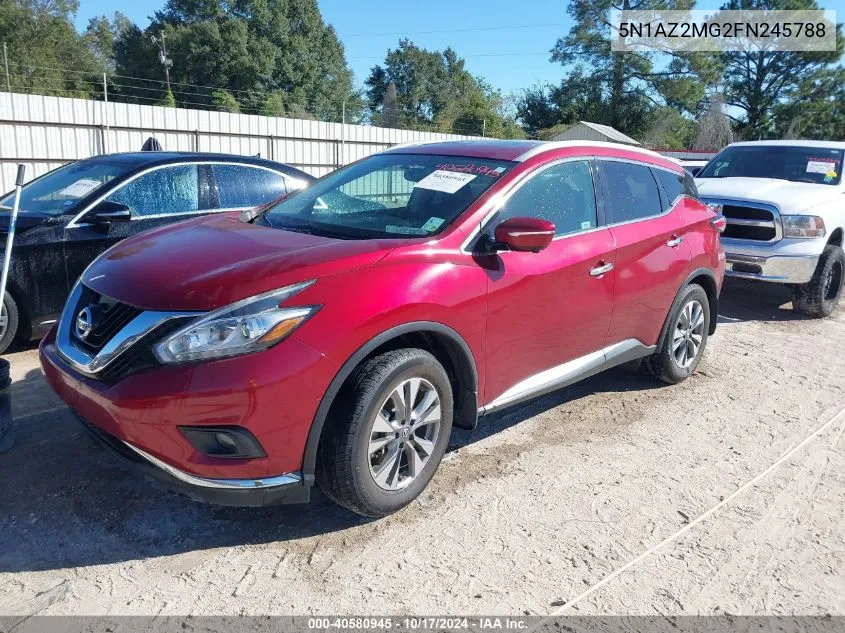 5N1AZ2MG2FN245788 2015 Nissan Murano S/Sl/Sv/Platinum