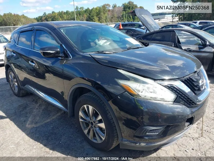 5N1AZ2MG5FN250368 2015 Nissan Murano S