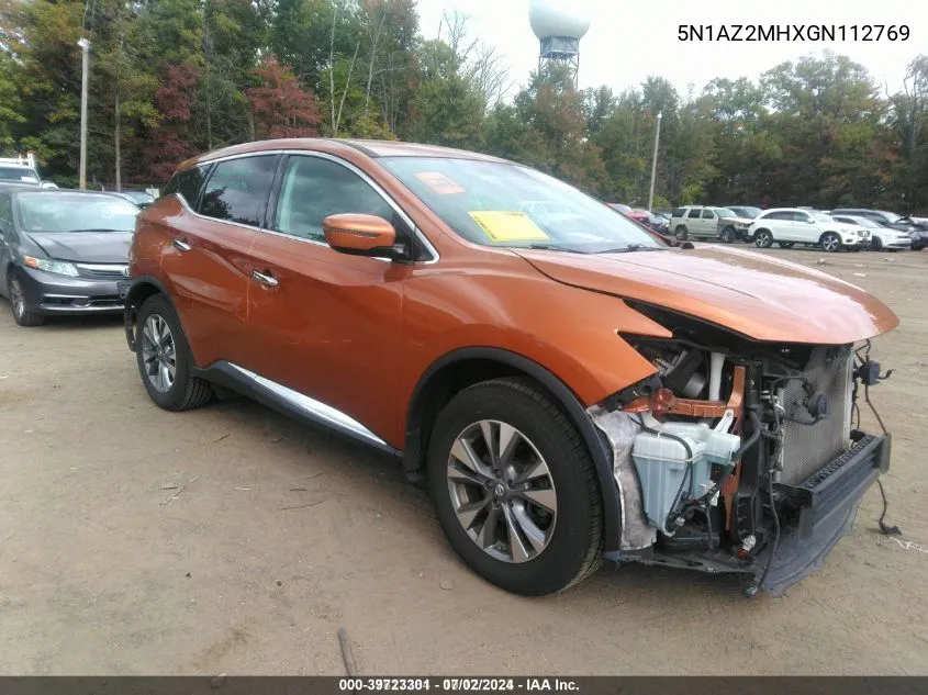 5N1AZ2MHXGN112769 2016 Nissan Murano S