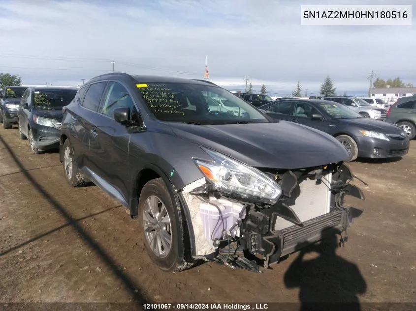 5N1AZ2MH0HN180516 2017 Nissan Murano