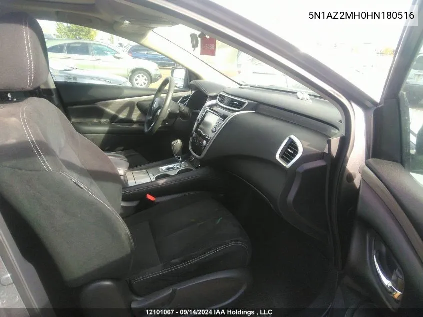 5N1AZ2MH0HN180516 2017 Nissan Murano