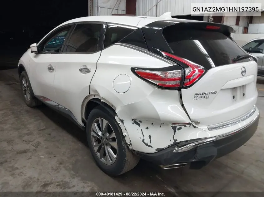 5N1AZ2MG1HN197395 2017 Nissan Murano S