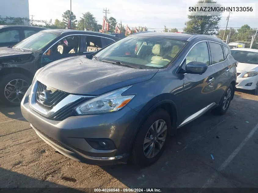 5N1AZ2MG0HN133056 2017 Nissan Murano Sl