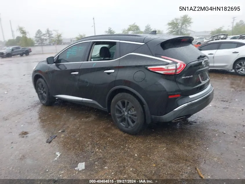 5N1AZ2MG4HN182695 2017 Nissan Murano Sv