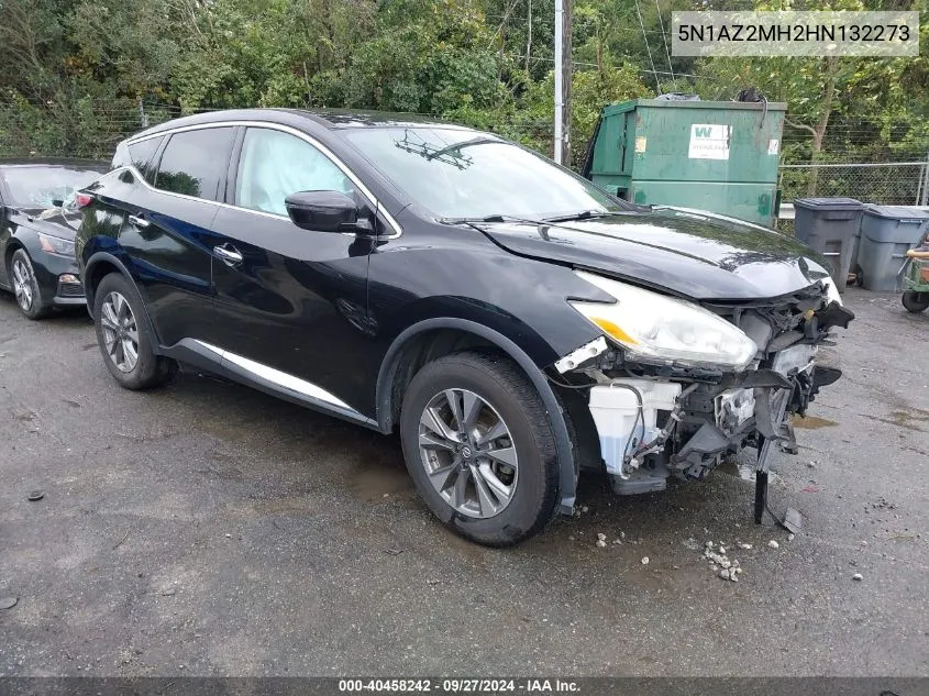 5N1AZ2MH2HN132273 2017 Nissan Murano S