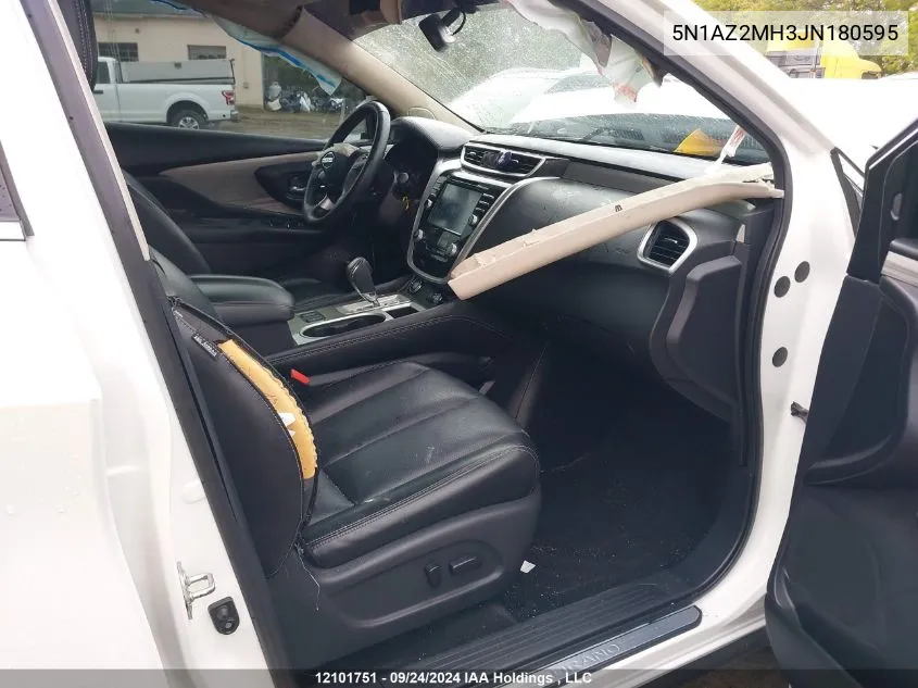 5N1AZ2MH3JN180595 2018 Nissan Murano