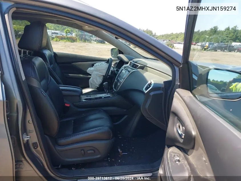 5N1AZ2MHXJN159274 2018 Nissan Murano Sl