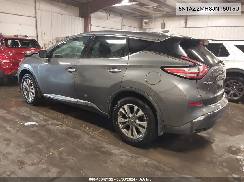 5N1AZ2MH8JN160150 2018 Nissan Murano S