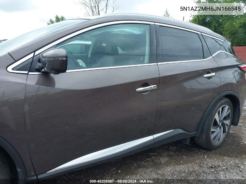 5N1AZ2MH6JN166545 2018 Nissan Murano Platinum