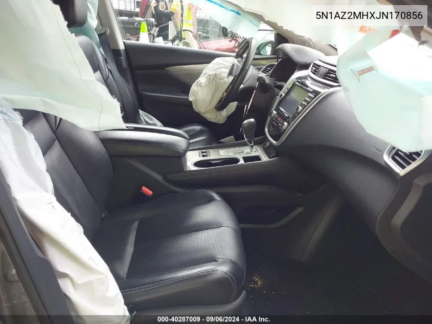 5N1AZ2MHXJN170856 2018 Nissan Murano Platinum