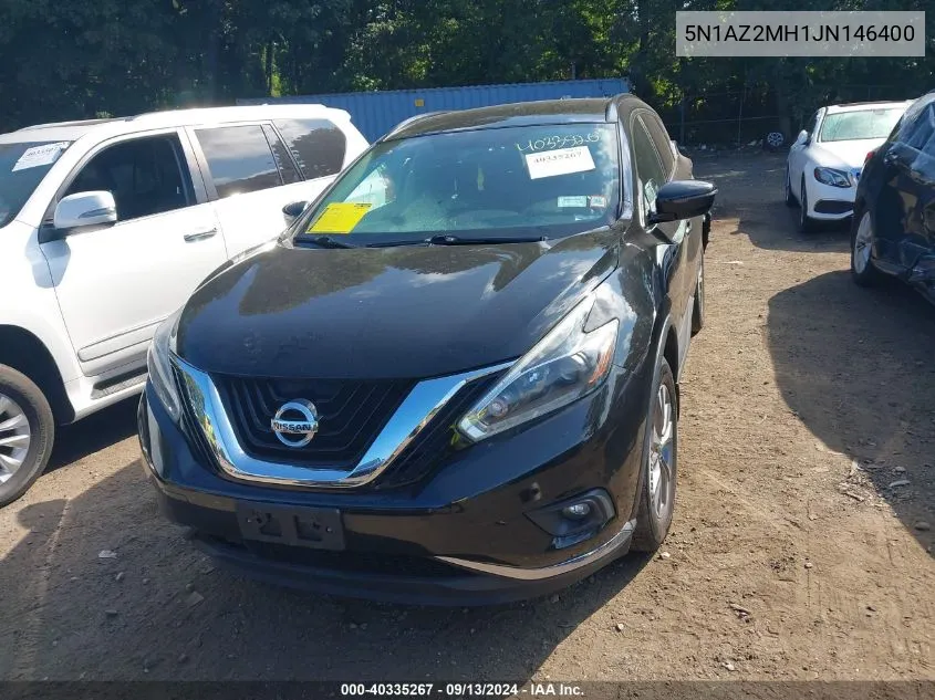 5N1AZ2MH1JN146400 2018 Nissan Murano Sv